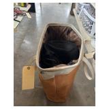 Fabric Hamper w/Assorted Bags