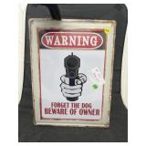 "Gun" Metal Sign