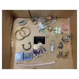 Assorted Earrings & Pins