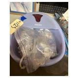 Homemedics Foot Bath w/Accessories