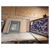 3 Pcs - Cork Board - Pic Frame & Framed Quilt