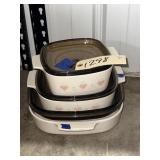 3 Pcs - Corningware Casserole Dishes w/Lid