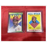 2 - Ozzie Smith Baseball Cards