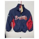 Majestic Braves Jacket Sz M