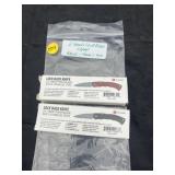 2 - New Lockback Sharp Knives