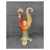 Glass Rooster Dï¿½cor