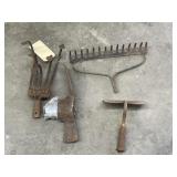 4 Pcs - Hoe Head - Potato Fork Head & More
