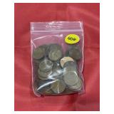 Approx 100 Wheat Pennies - Mixed Dates