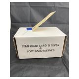 Semi Rigid & Soft Card Sleeves