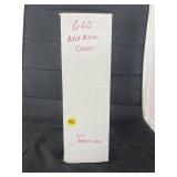 660 Assorted Baseball Cards