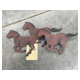 Metal Wall Hanging Horse Dï¿½cor