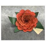 Metal Hanging Rose Dï¿½cor