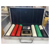 Dale Earnhardt Poker Set in Case