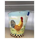 Rooster Ash Bucket - no handle