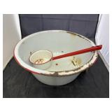 Granite Wash Basin & Ladle - As Is