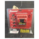 Bauer 20V 3 Amp Rapid Plus Charger - NIP