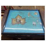 Framed Native American Painting