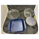4 Pcs - Anchor Bows & Pie Pan w/Baking Dish