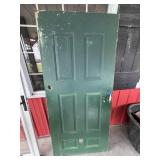 Wooden Exterior Door 36"