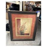 Large Framed Pic 34"x41"