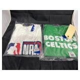 2 Pcs - NBA Sz L Shirt - Boston Celtics Shirt Sz X