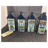 4 Pcs - Alcohol Decorative Bottle