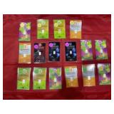 16 Pcs - 1 Grain Silver Bars