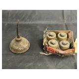 Small Oil Can - Vintage Glass Fuses