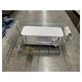 3 Metal Baskets - 2 Plastic Bins