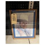 John Wayne Framed Pic
