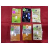 6pc- 1 Grain.999 Fine Silver Bars