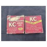 Vintage KC Jr Jar Lids