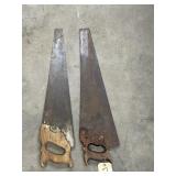 2 Pcs - Vintage Hand Saws
