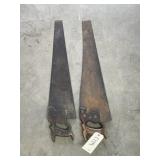 2 Pcs - Vintage Hand Saws