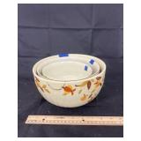 Jewel Tea 3 Nesting Bowls