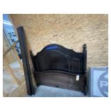 Wooden Bed Frame - Headboard/Footboard 64"