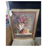 Framed Wall Pic 34"x31"
