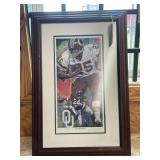 Joe Washington Jr Pic in Frame 19"x30"