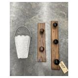 3 - Wall Hanging Coat Racks & more