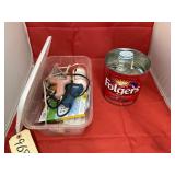2 Pcs - Baby Food Jars & Glue Gun - Markers