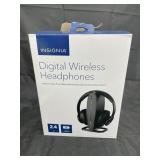 Insignia Digital Wireless Headphones in box