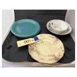 6 Pcs - Assorted Plates & Bowls