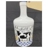 Glass Milk Jar