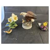3 Pcs - Bird Figurines