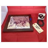 2 Pcs - OU Dï¿½cor & Framed OU Football Pic