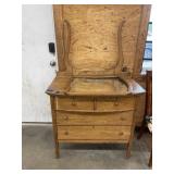 Vintage Dresser 38"L x 18"W x 36"H w/Mirror