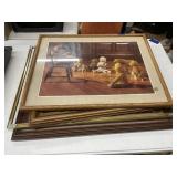 4 Pcs - Framed Pics