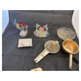 Pile of Glass Bird Dï¿½cor - Vintage Juicer & More