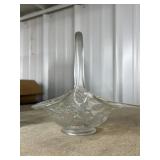 Small Glass Bridal Basket