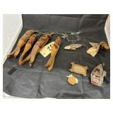 5 Pcs - Wooden Fish & Dï¿½cor